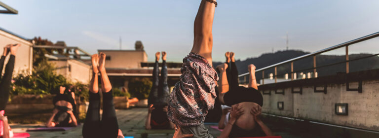 Your body exists in the past, your mind in the future. Yoga bridges the gap