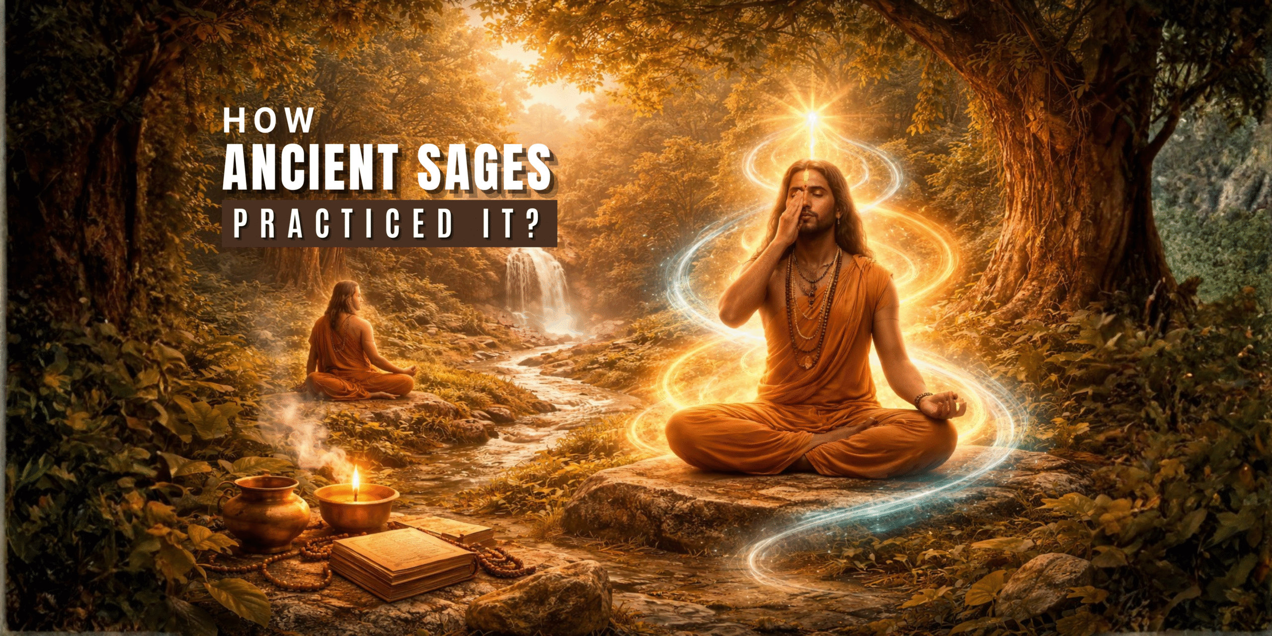 How Ancient Sages Practiced Anulom Vilom