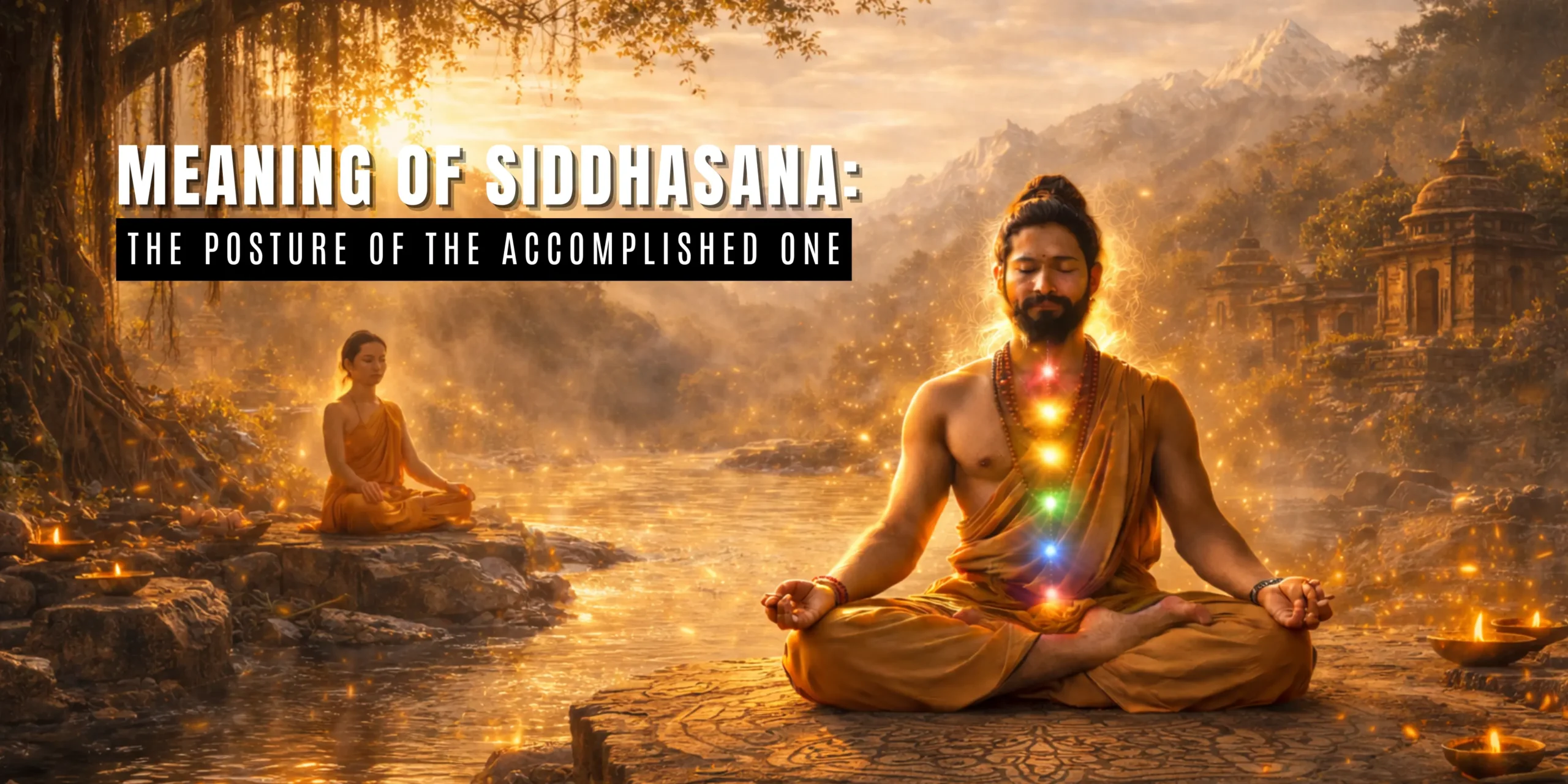 Siddhasana Meditation Pose