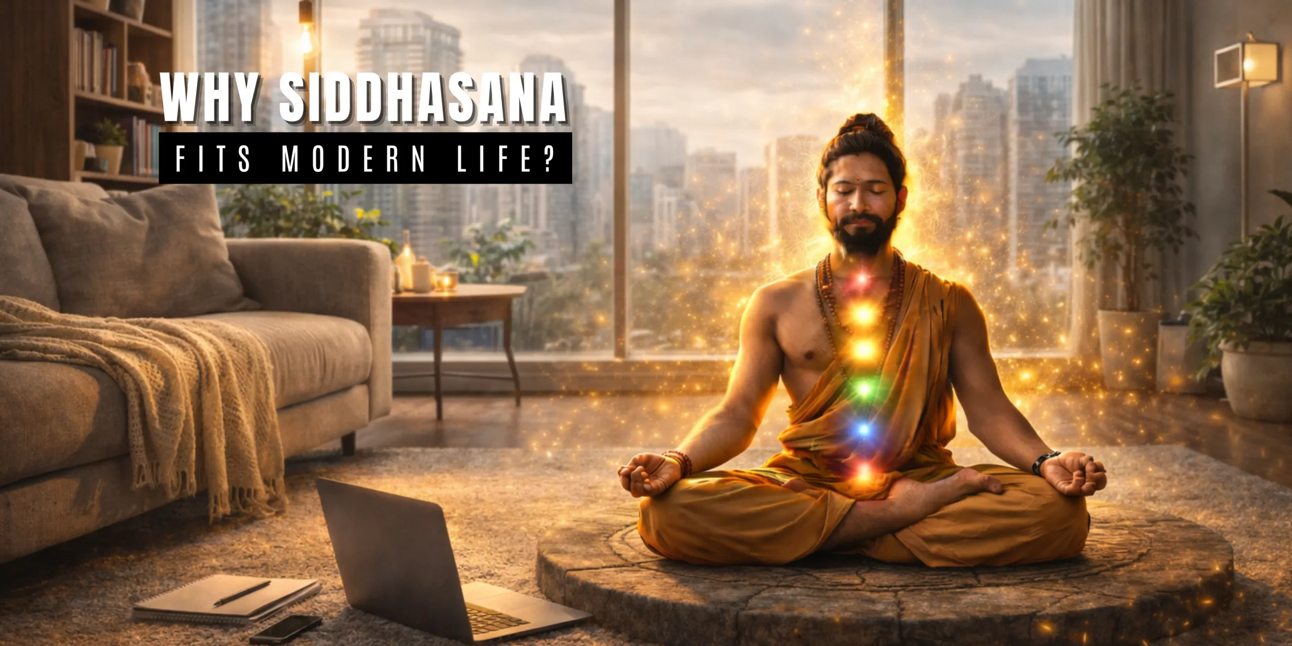 Siddhasana Meditation Pose
