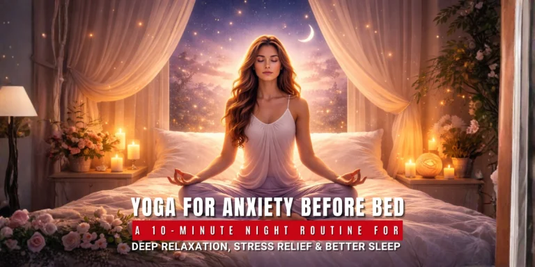 Yoga for anxiety before bed